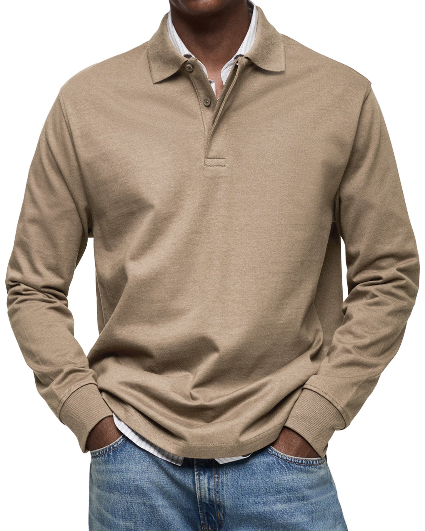 NEWPORT RESERVE | Poloshirt met lange mouwen