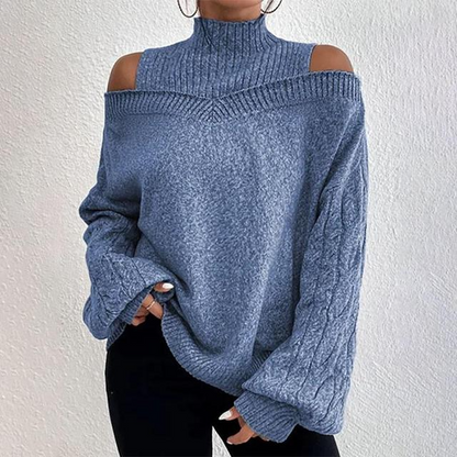 Schulterfreier Pullover