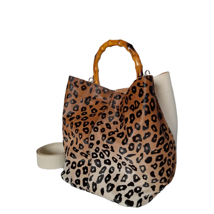 Claire Jaguar Dames Leren Handtas met Talk