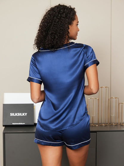 Ensemble Pyjamaset En Pure Soie