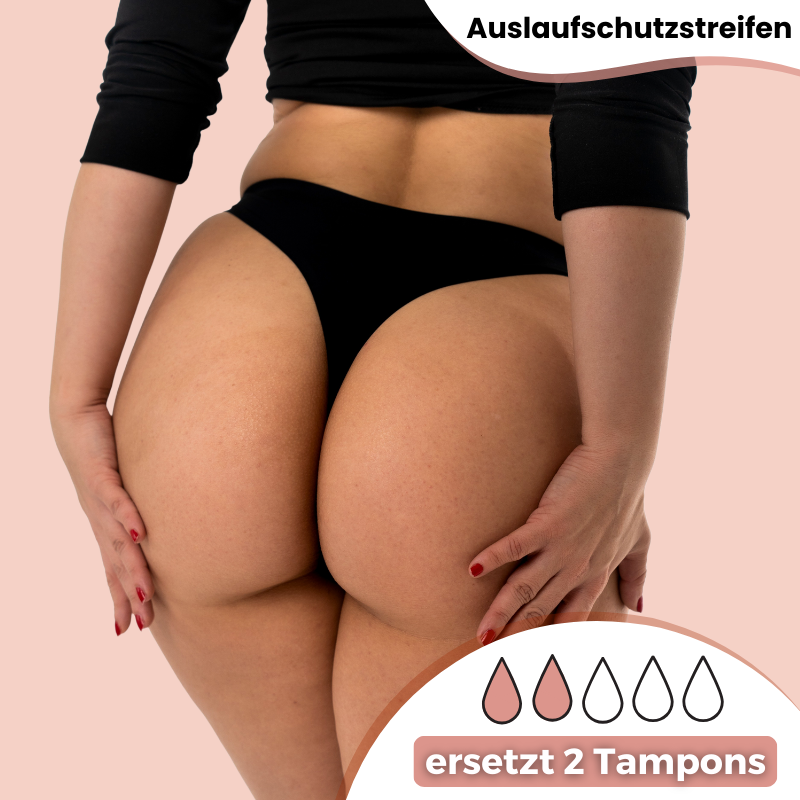 Evia Pro - Menstruatieondergoed (String Naadloos)