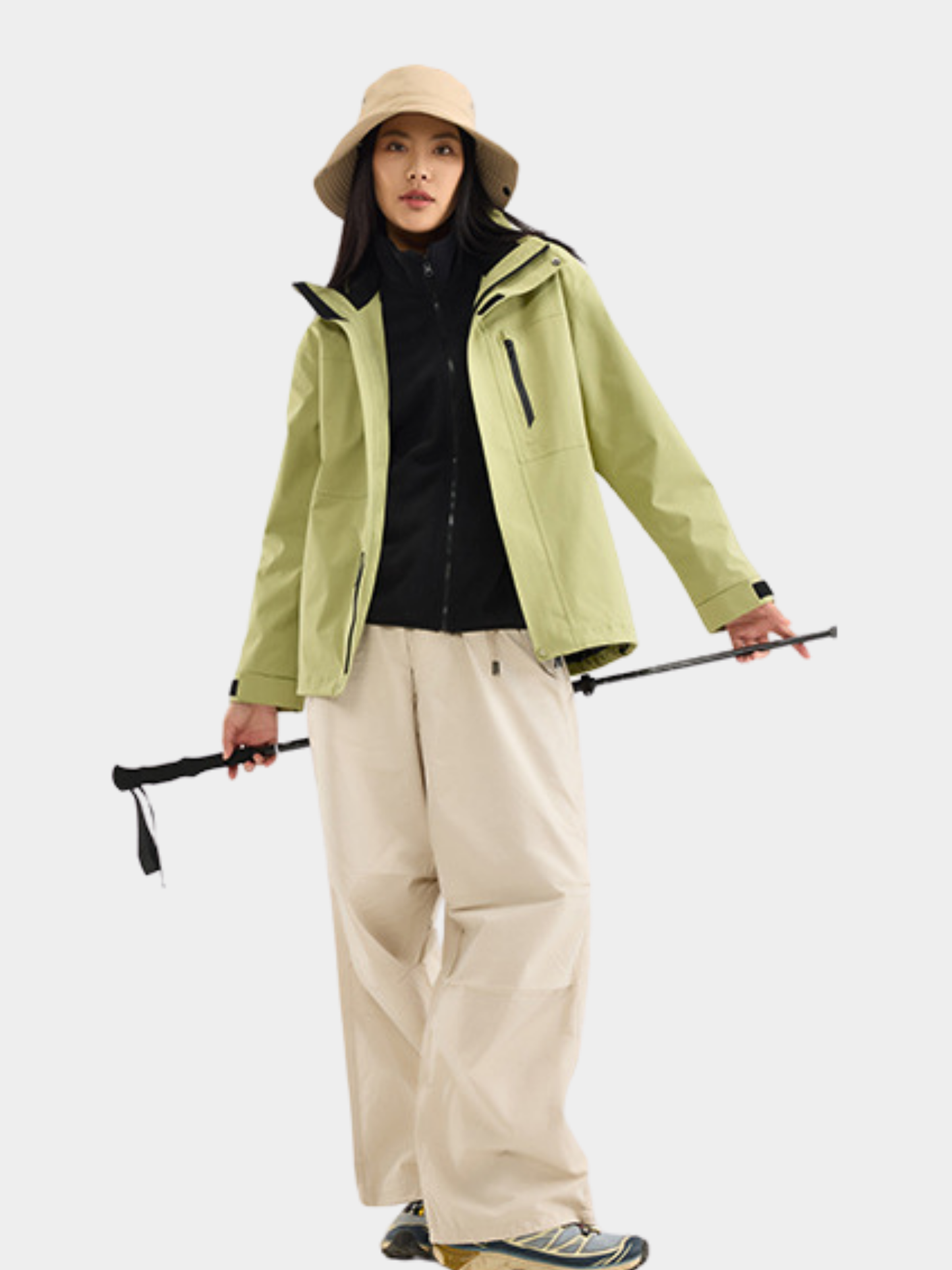 CanyonTote – 3-in-1 Graphen-Tech Daunen- & Fleecejacke, wasserdicht