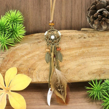 Vintage Boheemse Hanger Ketting