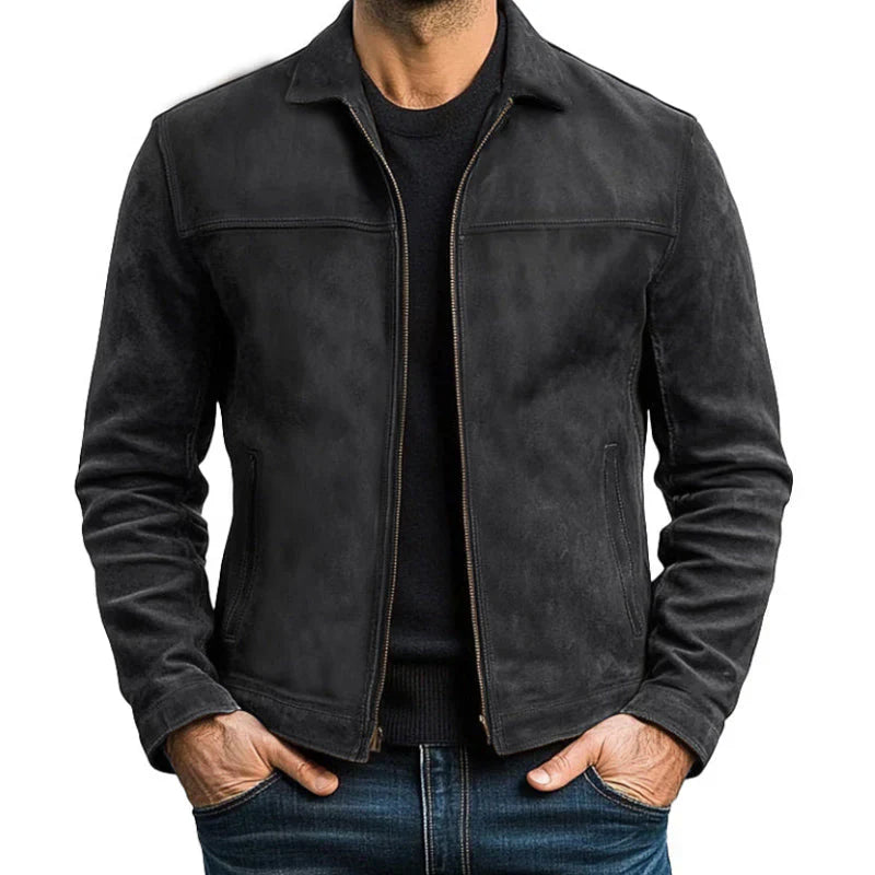 Matthew - Premium Tijdloos Leren Jack