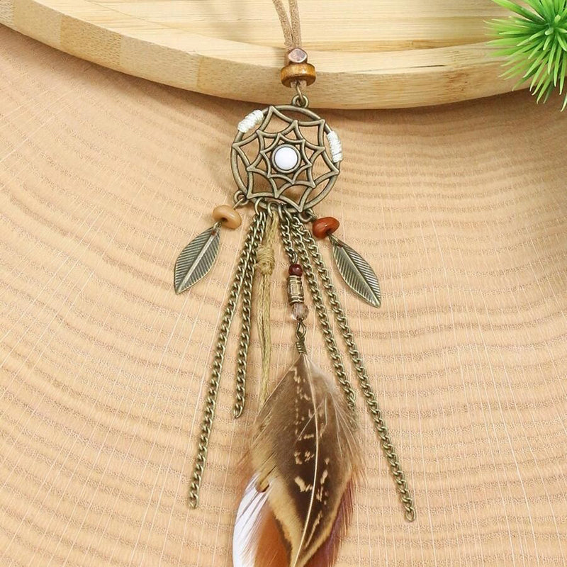 Vintage Boheemse Hanger Ketting
