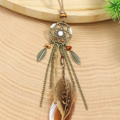 Vintage Boheemse Hanger Ketting