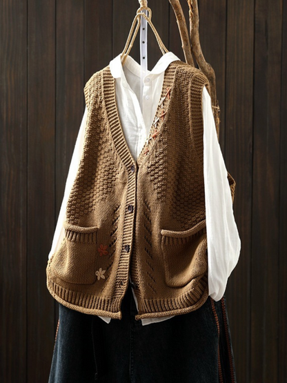 FLORIANNE | GEBREID VEST