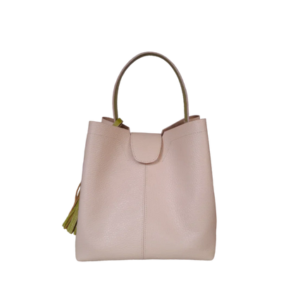 Lucia Nude kleine Lederhandtasche für Frauen