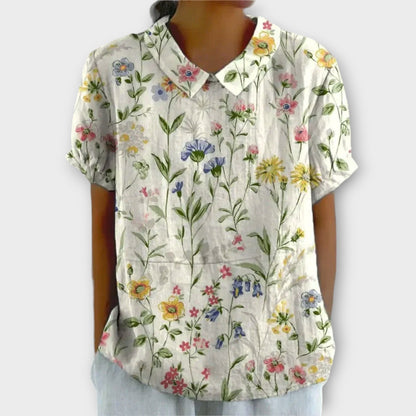 Charlotte | Gebloemde blouse