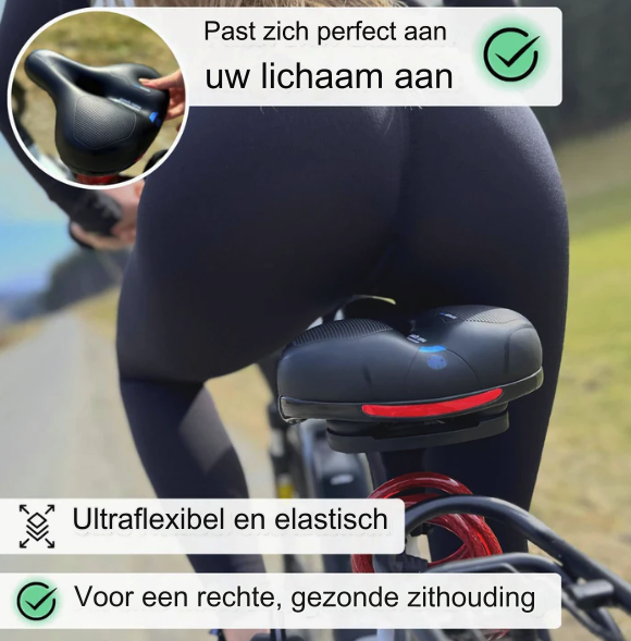 CloudComfort Max - Eindelijk een pijnvrije fietstocht