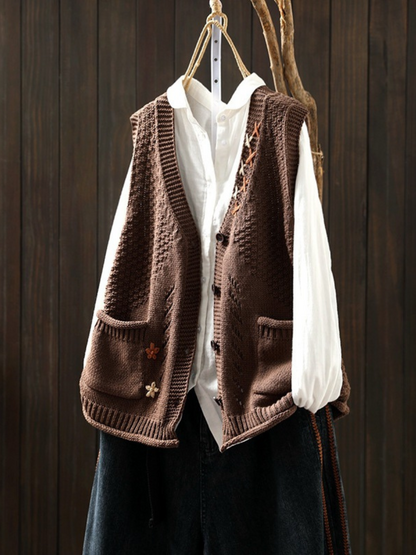 FLORIANNE | GEBREID VEST