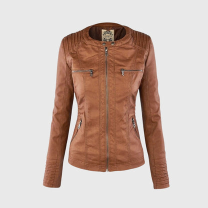 KAROLINE™ De stijlvolle en unieke leren jas