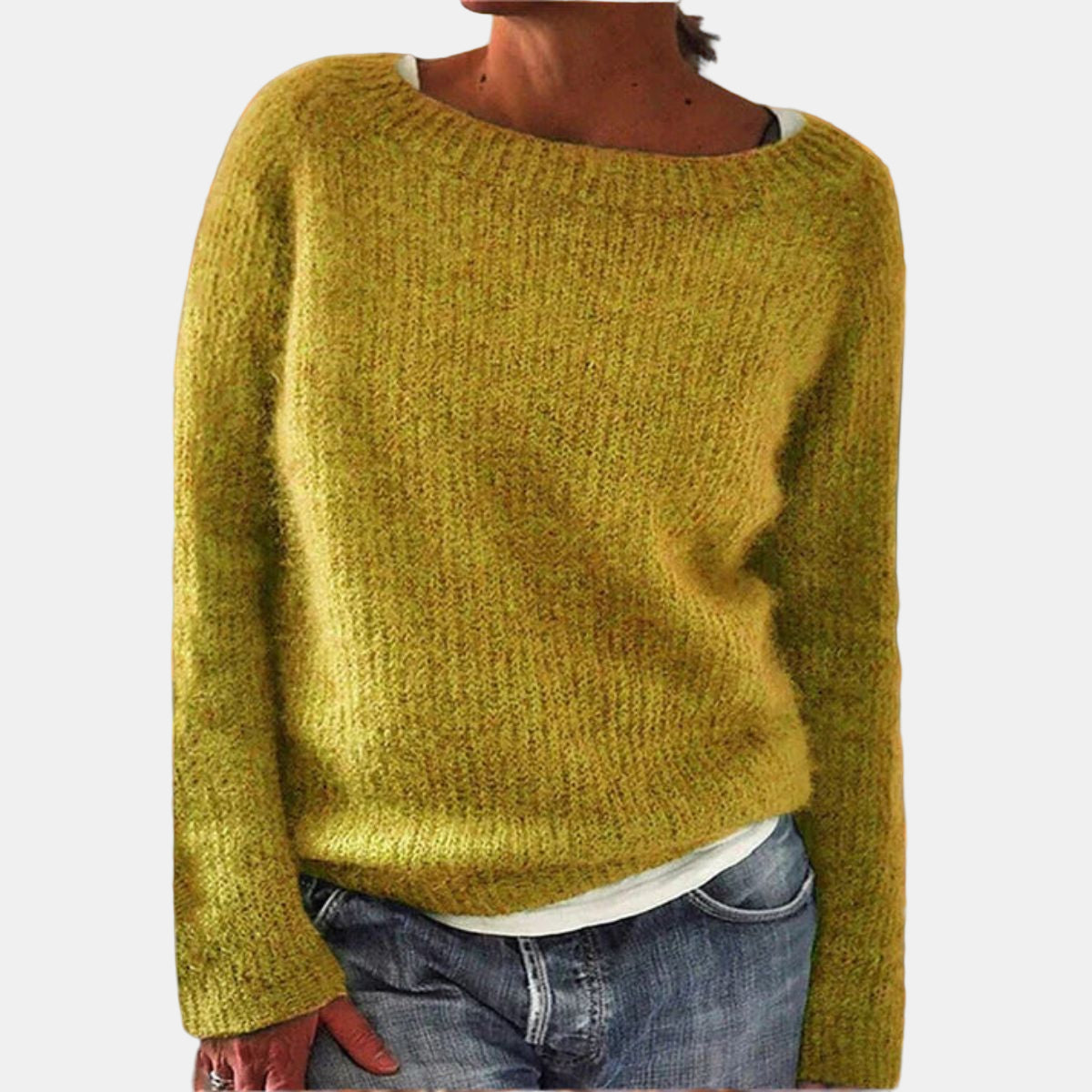 Elara™ | Klassieke wollen trui