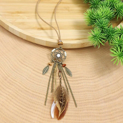 Vintage Boheemse Hanger Ketting