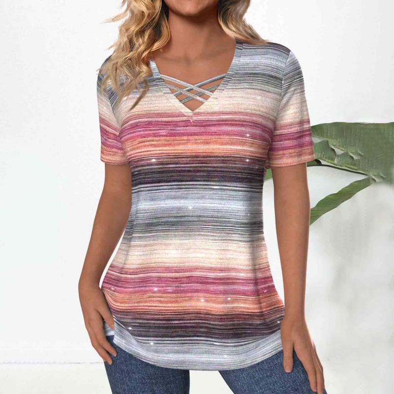 Relaxte Blouse met Kleurverloop