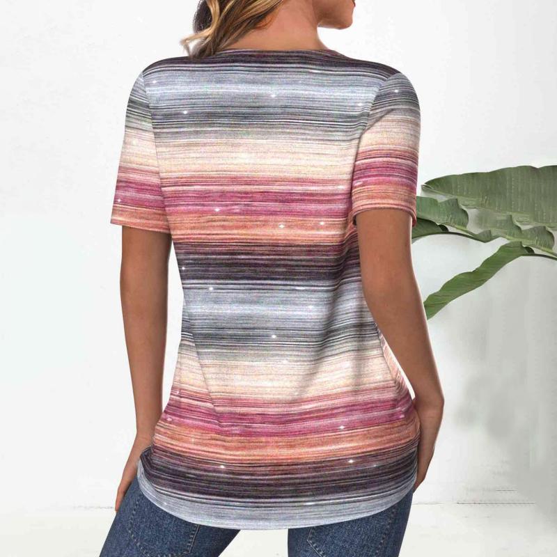 Relaxte Blouse met Kleurverloop