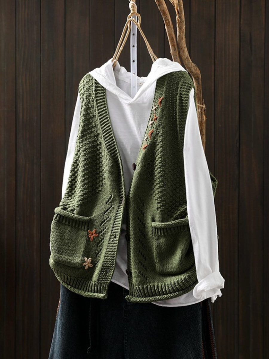 FLORIANNE | GEBREID VEST