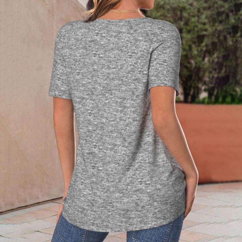Casual T-shirt met vlinderprint