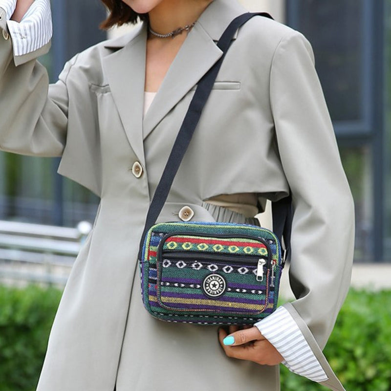 Sac Vintage À Rayures