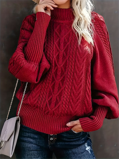 TIFFANY™|LÄSSIGER STRICKPULLOVER