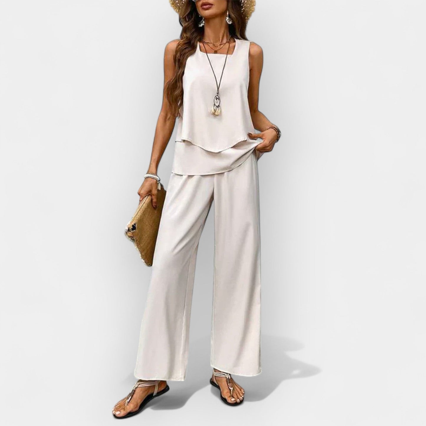 Lichte zomeroutfit