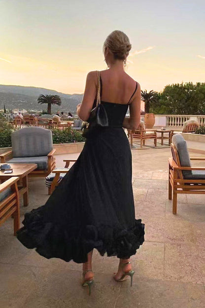 Ariana | Sierlijke Flowy Jurk