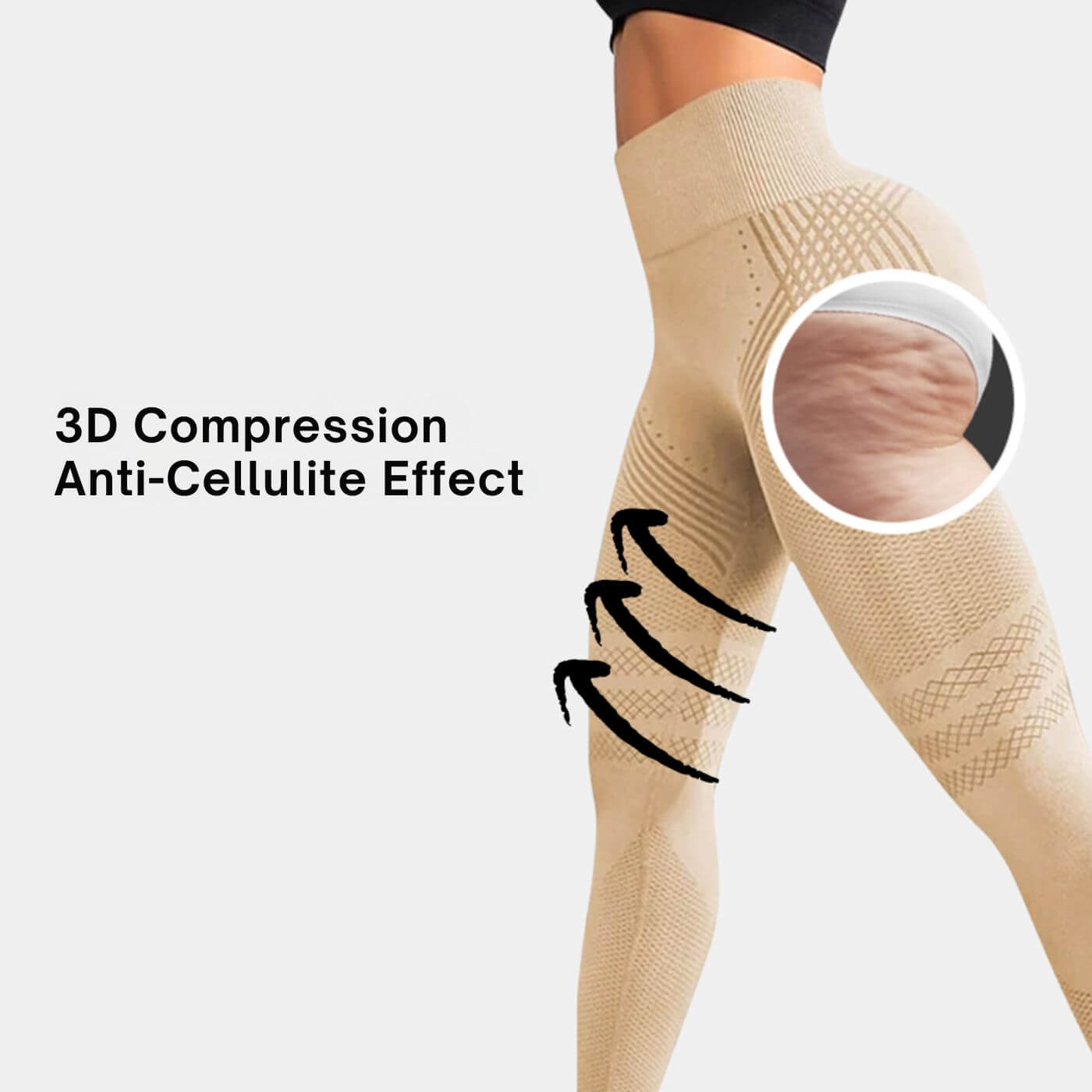3D Leggings™ – Hochtaillierte Körperformende Leggings