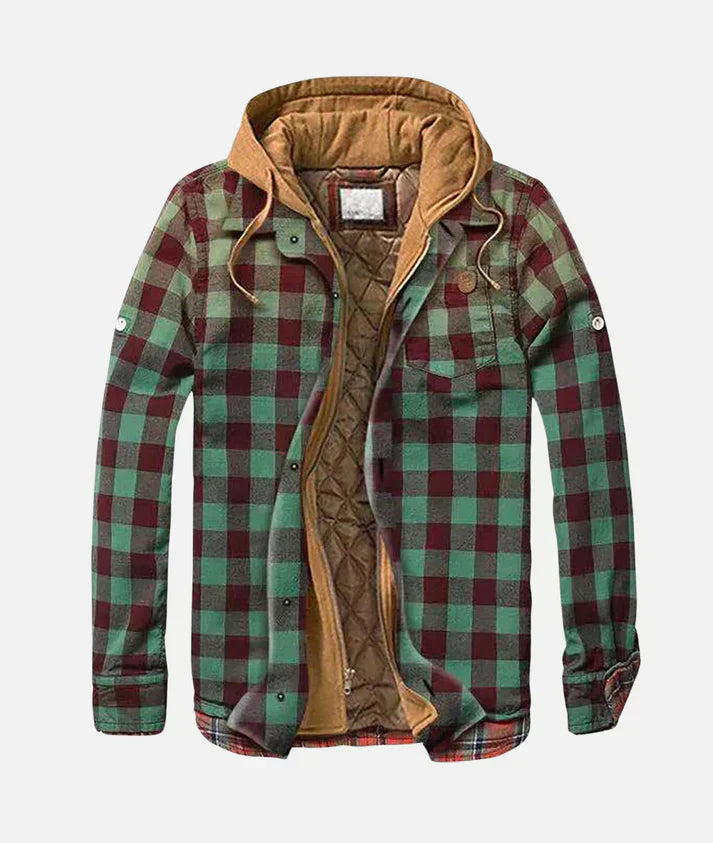 Alain – Patchwork-Karo-Jacke