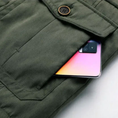 Elegante gewatteerde outdoorjas