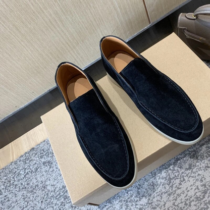 Casual suède loafers