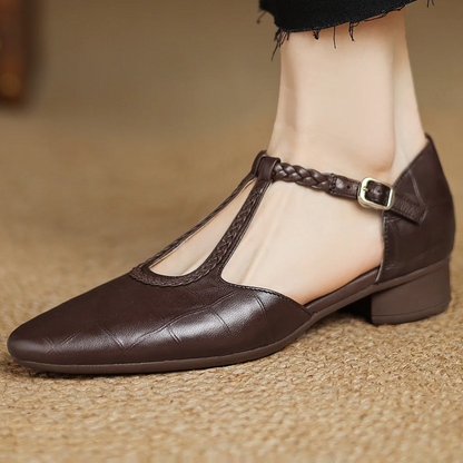 Solenza™| Veronica Leren Sandalen