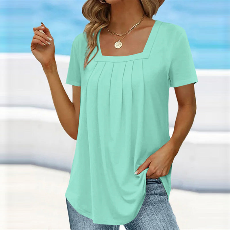 Athena Faltenbluse