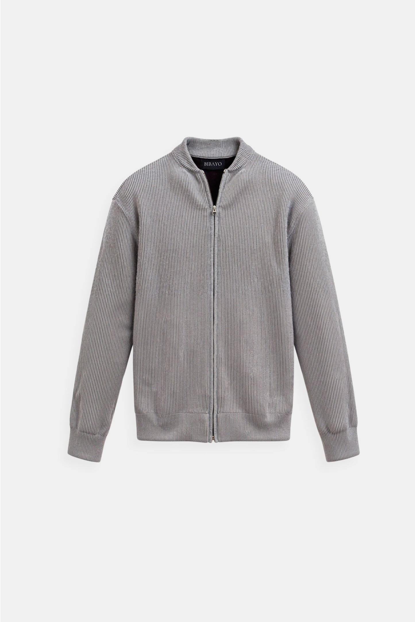 Luxueus fijngebreid vest met ronde hals