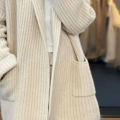 Indira - Stilvoller Casual Cardigan Mantel