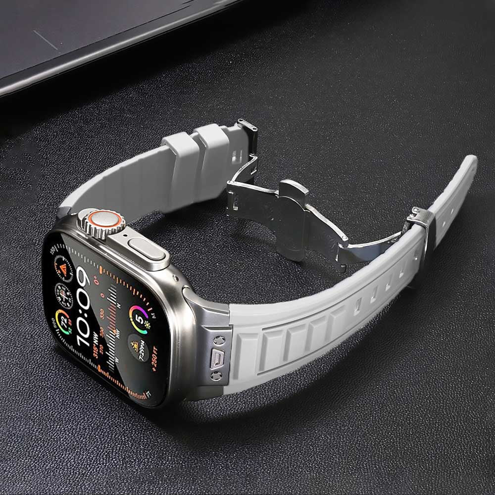 Pathfinder siliconen Apple Watch-bandje