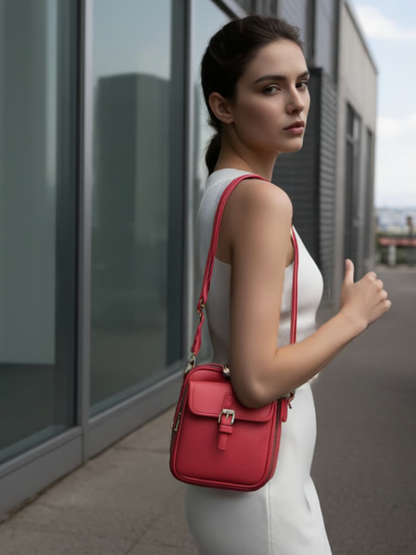 DIE MAELYS | RFID-GESCHÜTZTE KLASSISCHE LEDER CROSSBODY