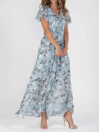 Aurelia | Glamoureuze jurk met buikbedekking