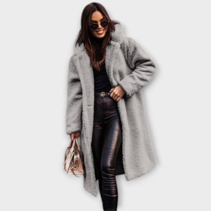 Megan | Stylish Knee-Length Coat