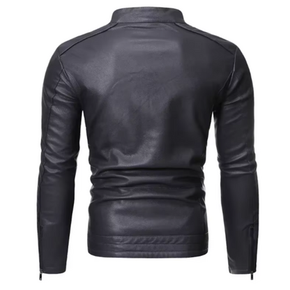Elegante lederen jas