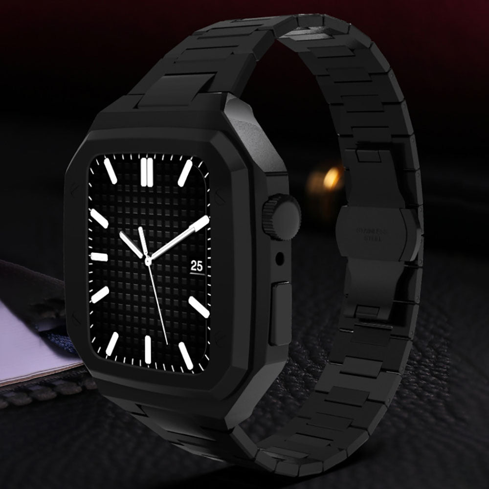 Luxe metalen horlogeband voor Apple Watch 44/45 mm