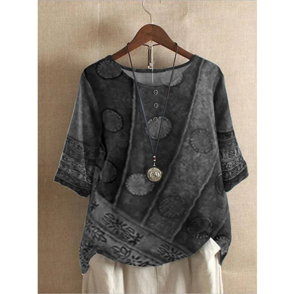 Valarie – Kleurrijke boho-top