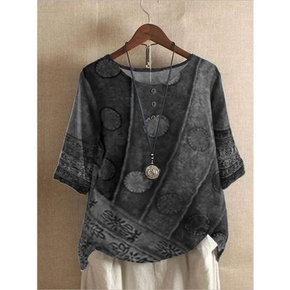 Valarie – Kleurrijke boho-top