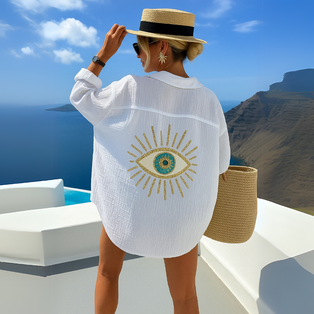 THARAH | Ibiza-stijl vrijetijdsblouse