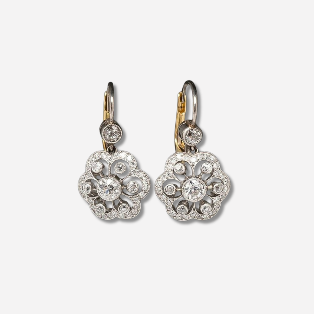 Mandala™ | Vintage-Ohrringe aus Kristall