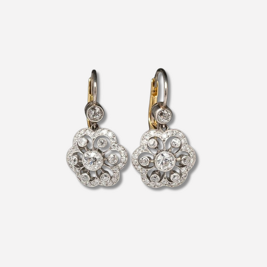 Mandala™ | Vintage-Ohrringe aus Kristall