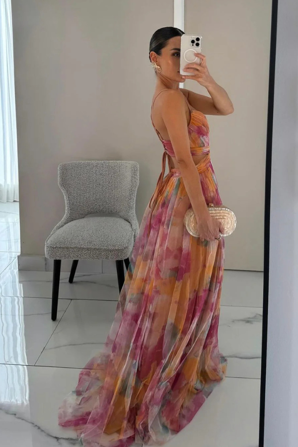 Alina | Adembenemende maxi-jurk