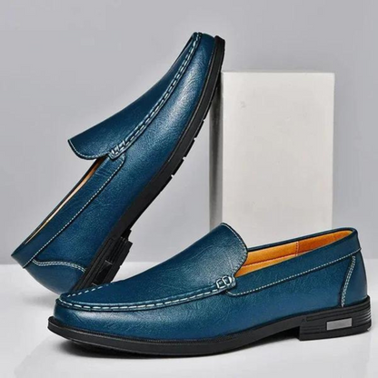 Murcia lederen loafers