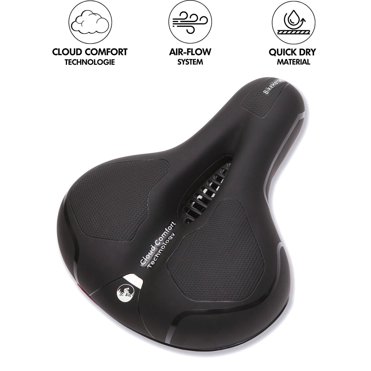 CloudComfort Max - Eindelijk een pijnvrije fietstocht