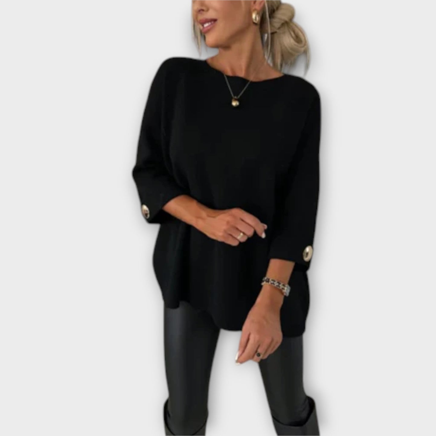 Isabella - Stijlvolle Gebreide Blouse