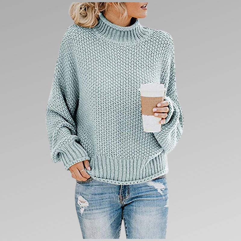Mette | Klassisches Strick-Sweatshirt